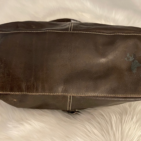 Valentina vintage leather bag. - Picture 4 of 8
